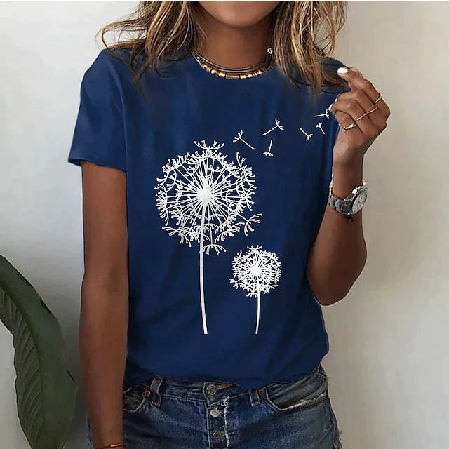 Cotton Blend Top - Relaxed Silhouette & Breezy Comfort