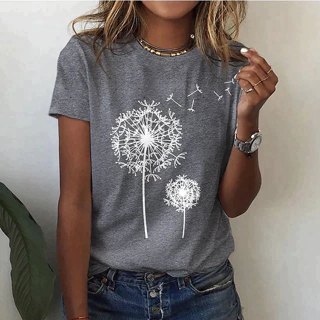 Cotton Blend Top - Relaxed Silhouette & Breezy Comfort