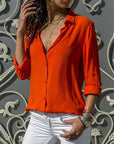 Cotton Blend Top – Tailored Front And Breathable Comfort