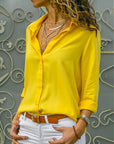 Cotton Blend Top – Tailored Front And Breathable Comfort