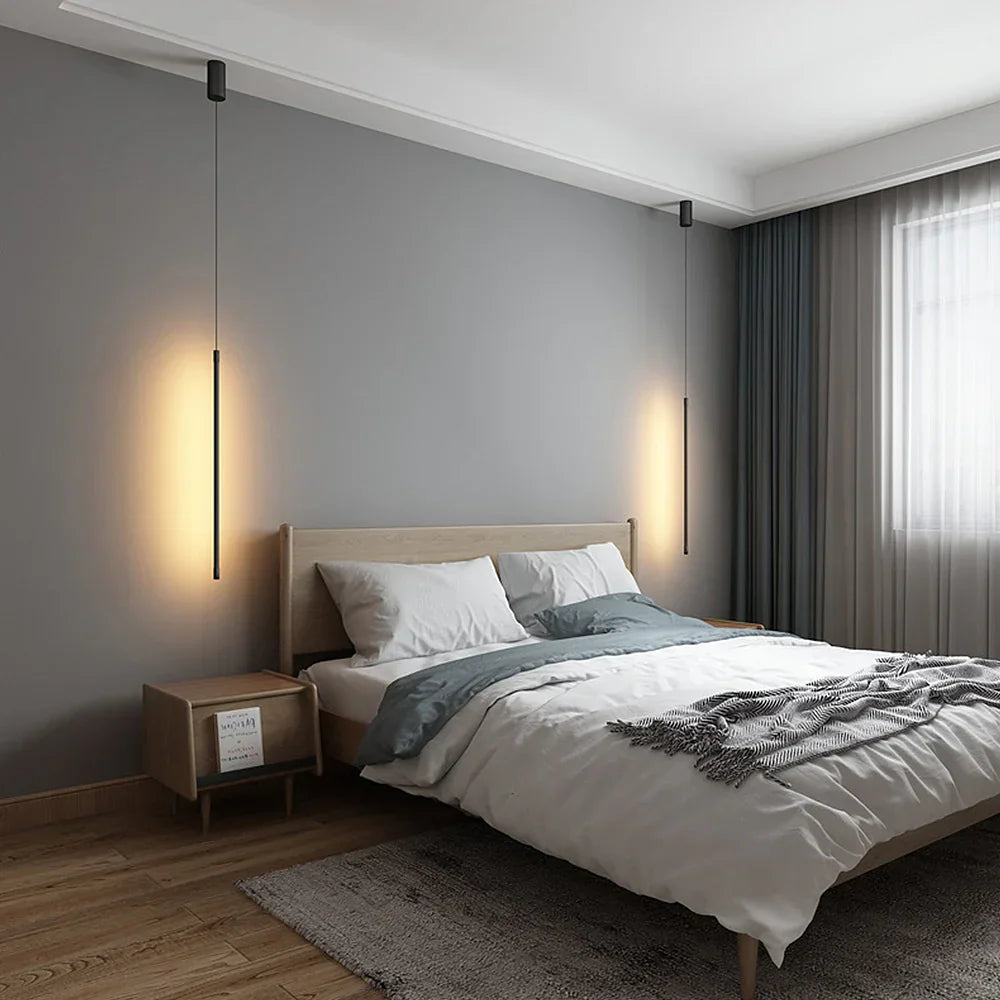 Seltyn - Seltyn Minimalist Long LED Pendant Light