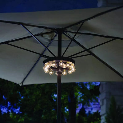 LUMINOUS SHADES - Elegant LED Umbrella Lamp for Enchanting Outdoor Evenings