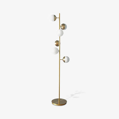 AURORALUX - Modern LED Floor Lamp with Globe Lights for Living & Dining Rooms