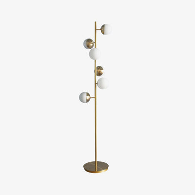 AURORALUX - Modern LED Floor Lamp with Globe Lights for Living & Dining Rooms