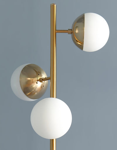 AURORALUX - Modern LED Floor Lamp with Globe Lights for Living & Dining Rooms