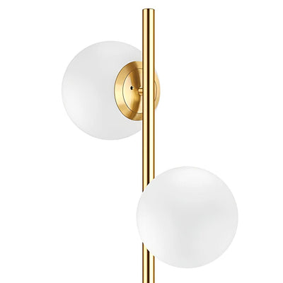 AURORALUX - Modern LED Floor Lamp with Globe Lights for Living & Dining Rooms