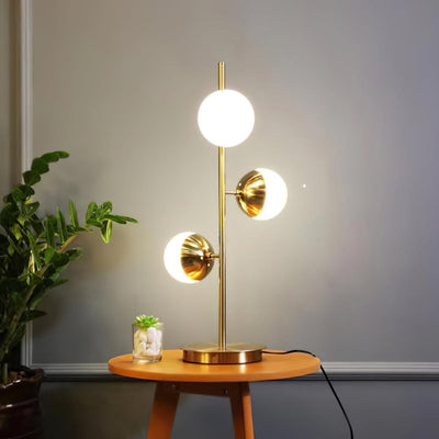 AURORALUX - Modern LED Floor Lamp with Globe Lights for Living & Dining Rooms