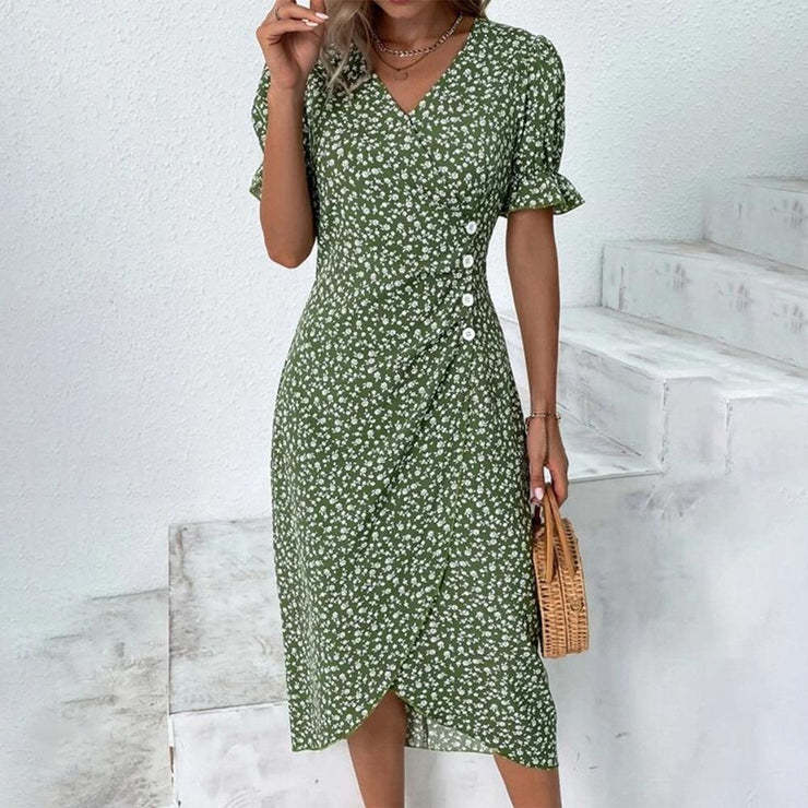 Dress - Cotton Blend Light Wide Cut &amp; All Day Comfort