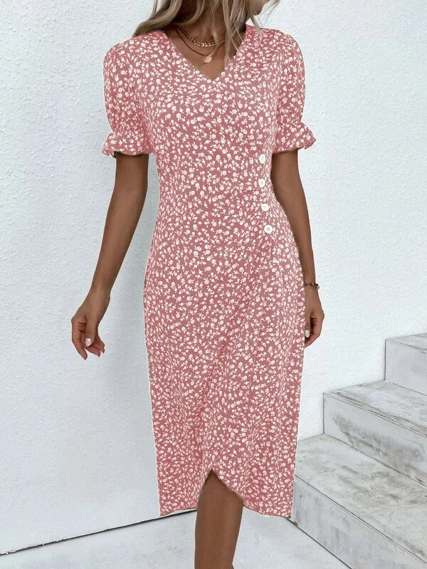 Dress - Cotton Blend Light Wide Cut &amp; All Day Comfort