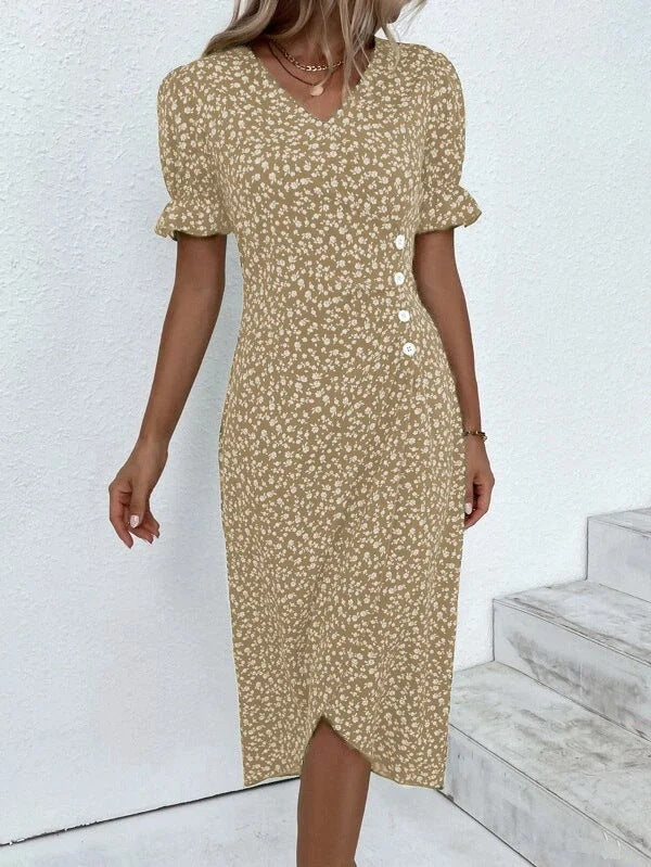 Dress - Cotton Blend Light Wide Cut &amp; All Day Comfort