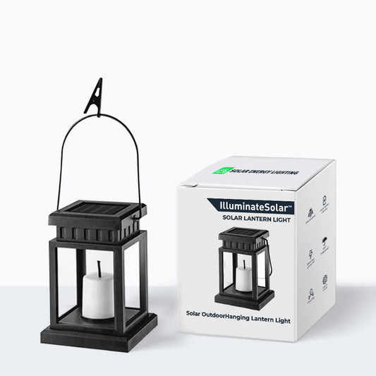 SOLAR HANGING LANTERN – Elegant Solar-Powered Lighting