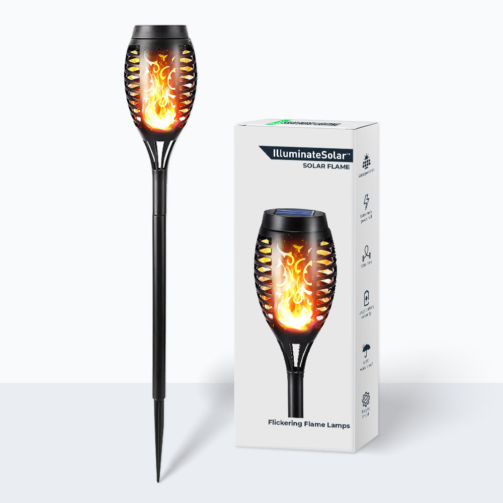 FLICKERING FLAME LAMPS – Solar-Powered Decorative Lighting