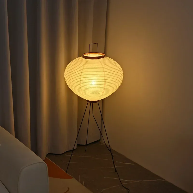 JAPANESE PAPER LAMP – Elegant Floor Lighting