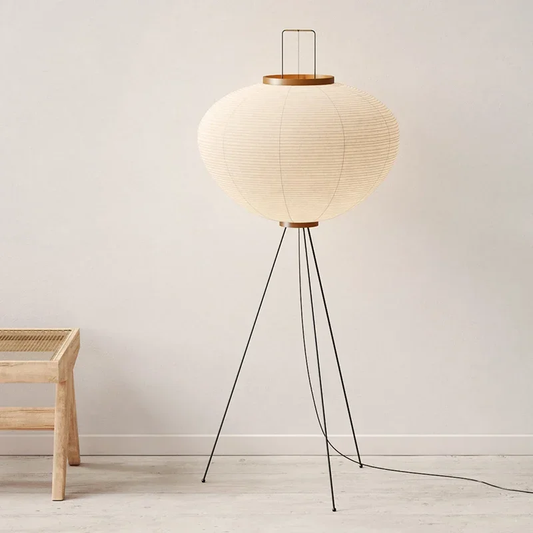 JAPANESE PAPER LAMP – Elegant Floor Lighting