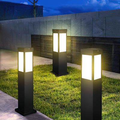 LUMINA ARCH - Sleek Outdoor Bollard Light for Modern Spaces