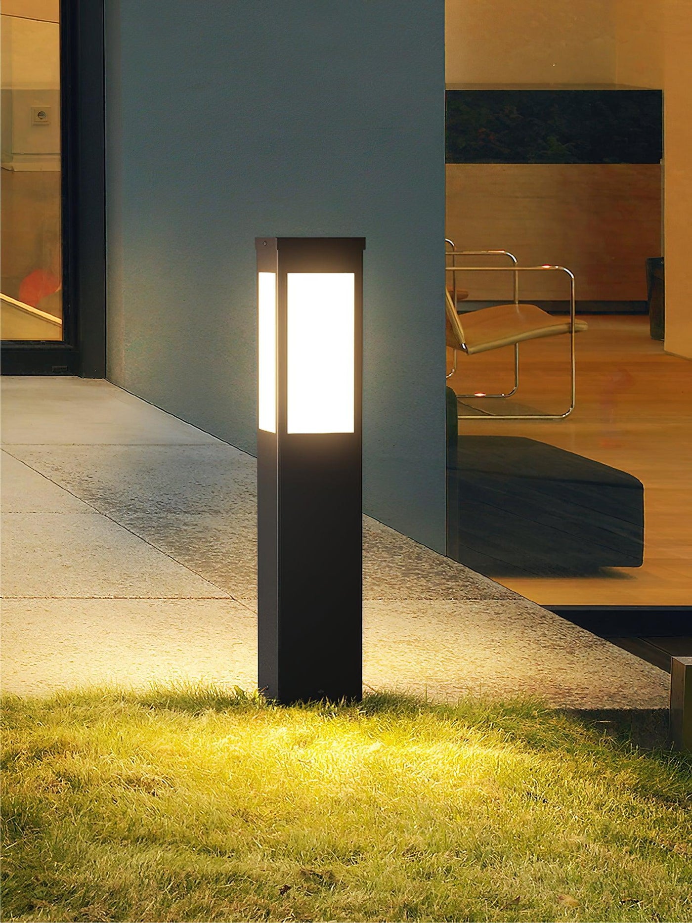 LUMINA ARCH - Sleek Outdoor Bollard Light for Modern Spaces