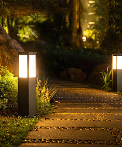 LUMINA ARCH - Sleek Outdoor Bollard Light for Modern Spaces