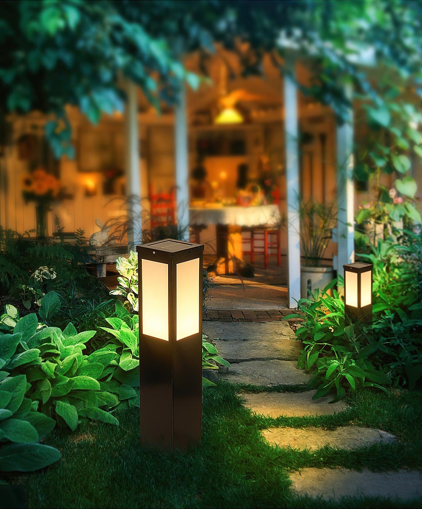 LUMINA ARCH - Sleek Outdoor Bollard Light for Modern Spaces