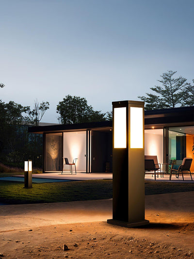 LUMINA ARCH - Sleek Outdoor Bollard Light for Modern Spaces