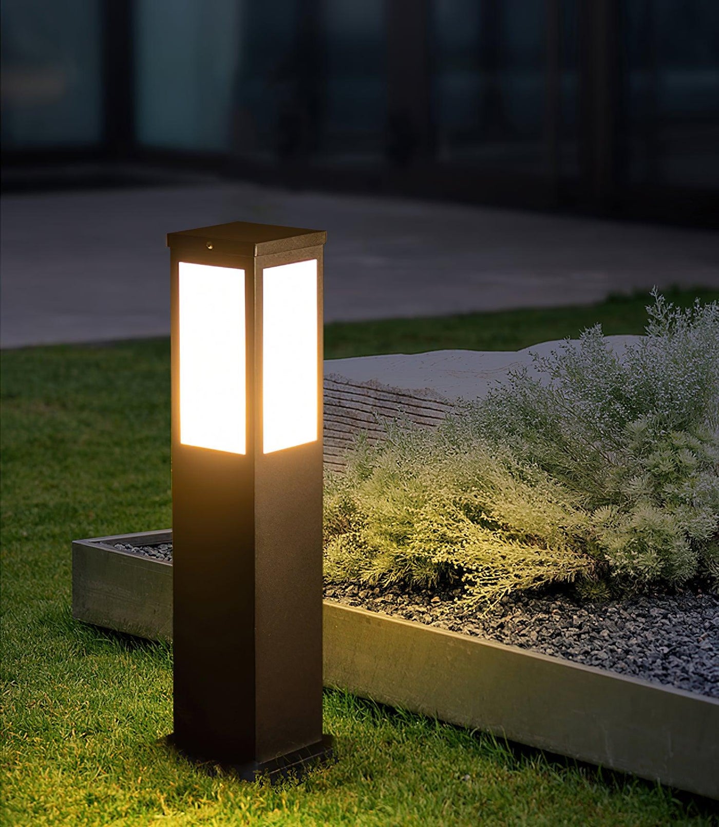 LUMINA ARCH - Sleek Outdoor Bollard Light for Modern Spaces