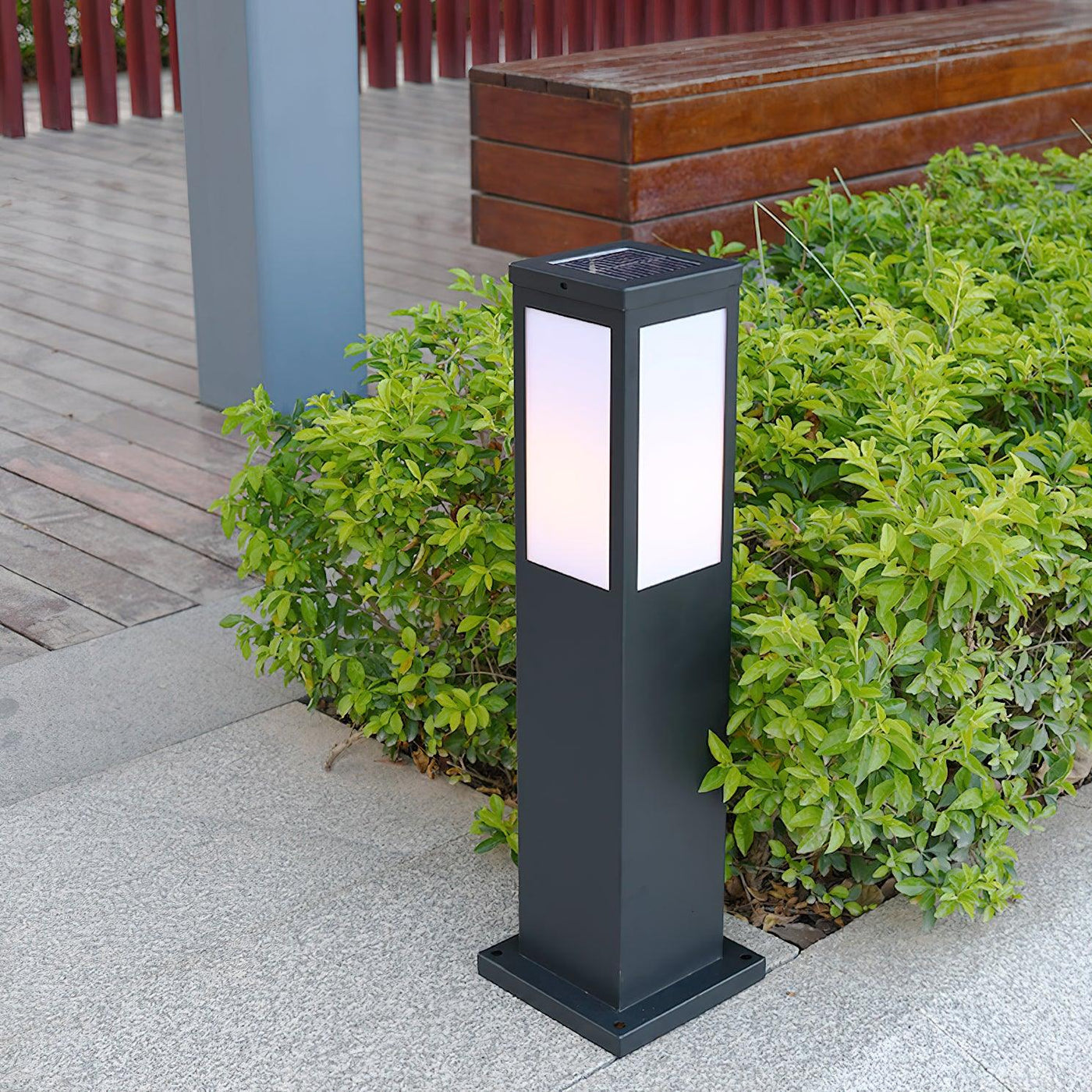 LUMINA ARCH - Sleek Outdoor Bollard Light for Modern Spaces