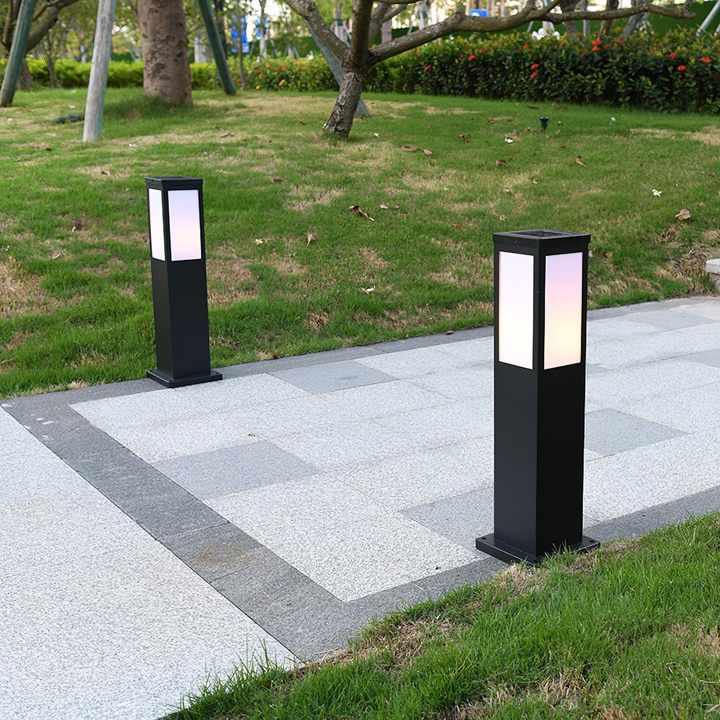 LUMINA ARCH - Sleek Outdoor Bollard Light for Modern Spaces