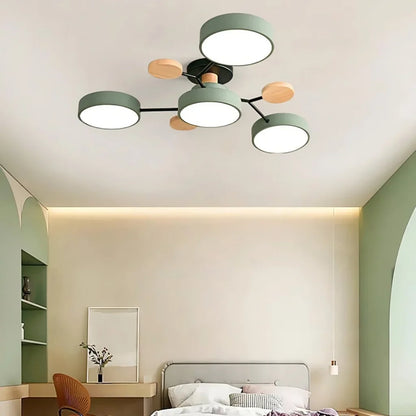 LUMINAIRE - Elegant Macaron-Inspired LED Ceiling Light