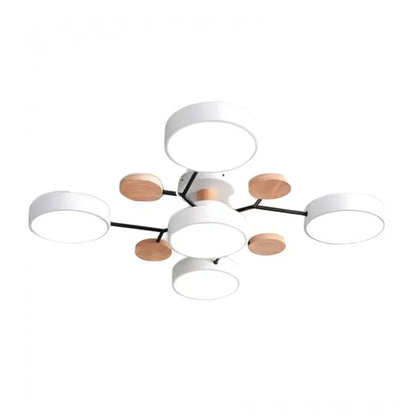 LUMINAIRE - Elegant Macaron-Inspired LED Ceiling Light