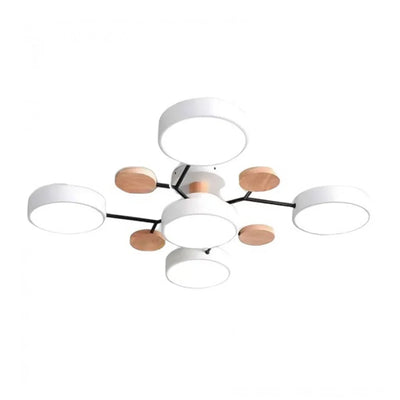 LUMINAIRE - Elegant Macaron-Inspired LED Ceiling Light