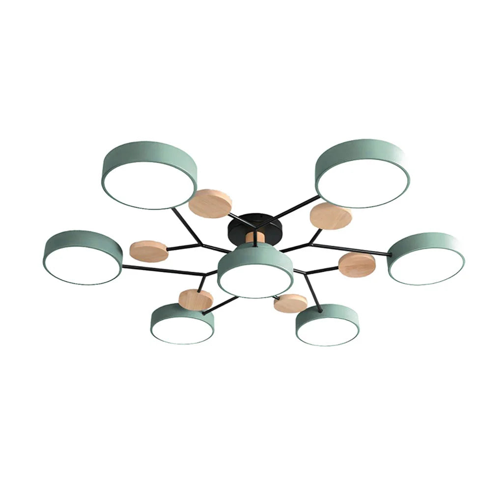 LUMINAIRE - Elegant Macaron-Inspired LED Ceiling Light