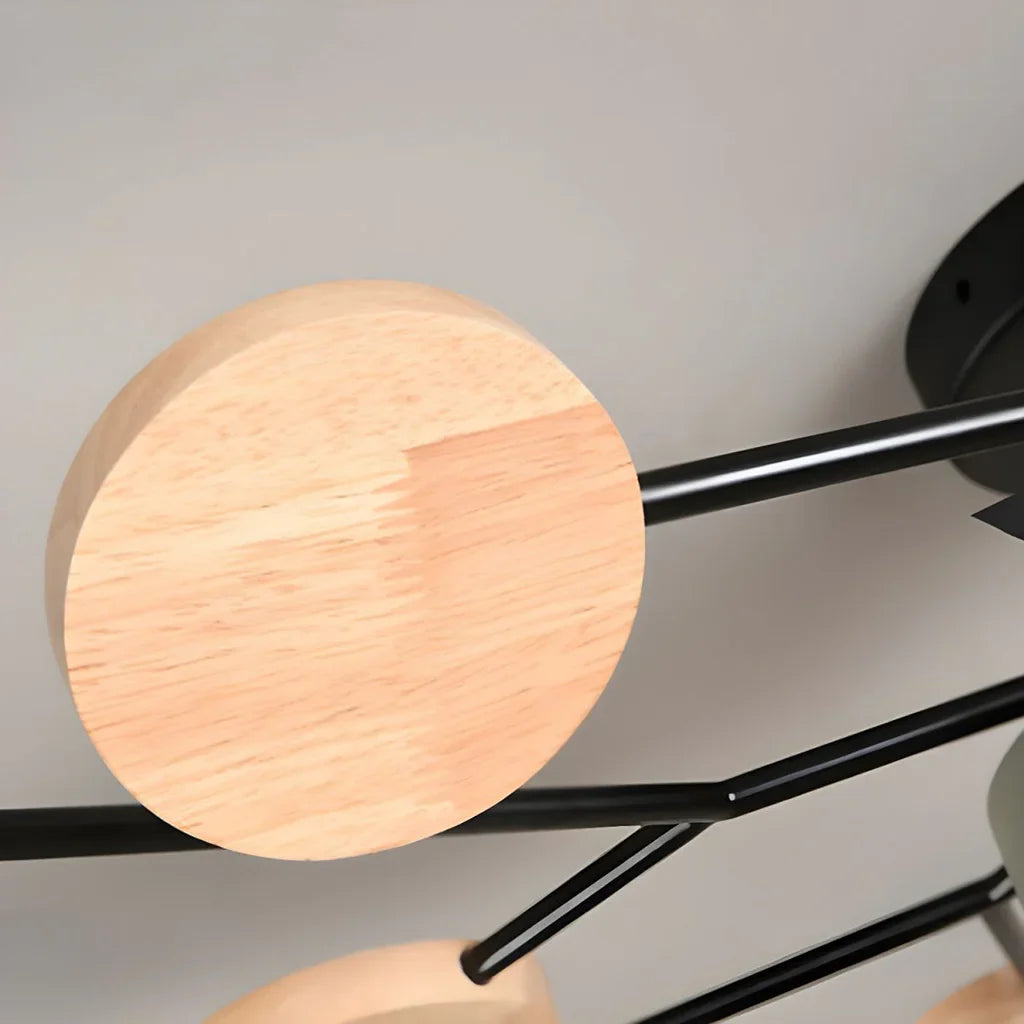 LUMINAIRE - Elegant Macaron-Inspired LED Ceiling Light