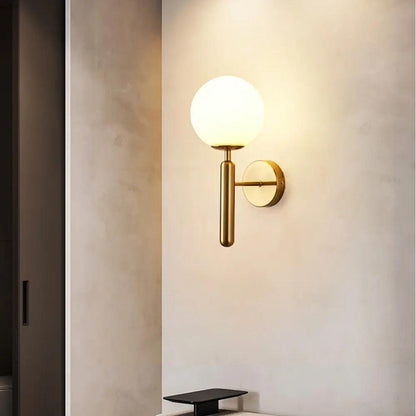 Luxia – Elegant Gold Iron Wall Sconce