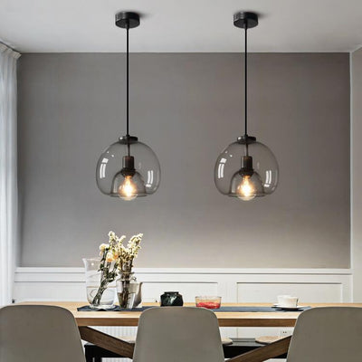 LuxeGlo - Hand-Blown Glass Pendant Light