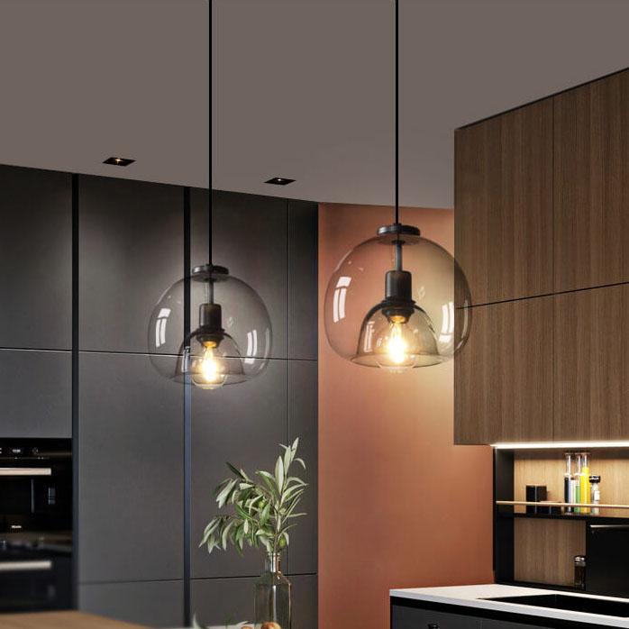 LuxeGlo - Hand-Blown Glass Pendant Light