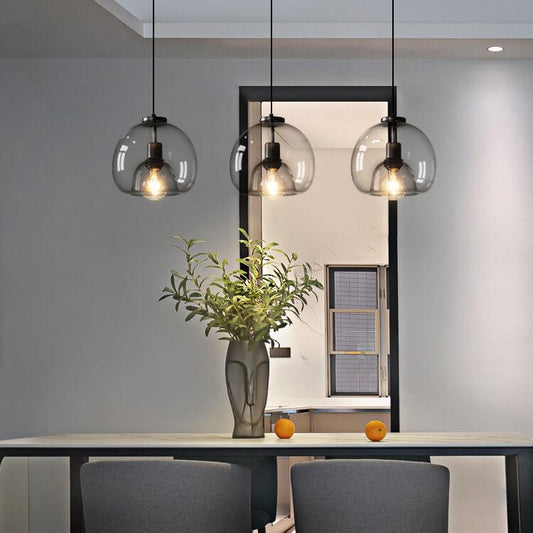 LuxeGlo - Hand-Blown Glass Pendant Light