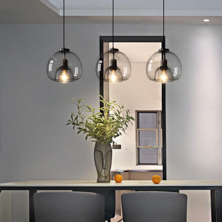 LuxeGlo - Hand-Blown Glass Pendant Light