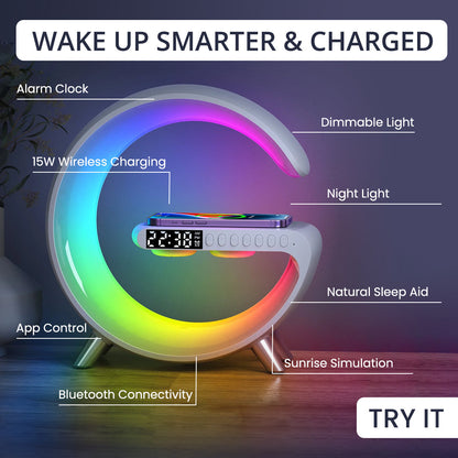 Smart alarm – Wireless Charging Alarm Clock