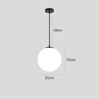 SELTYN - Glass Pendant Light