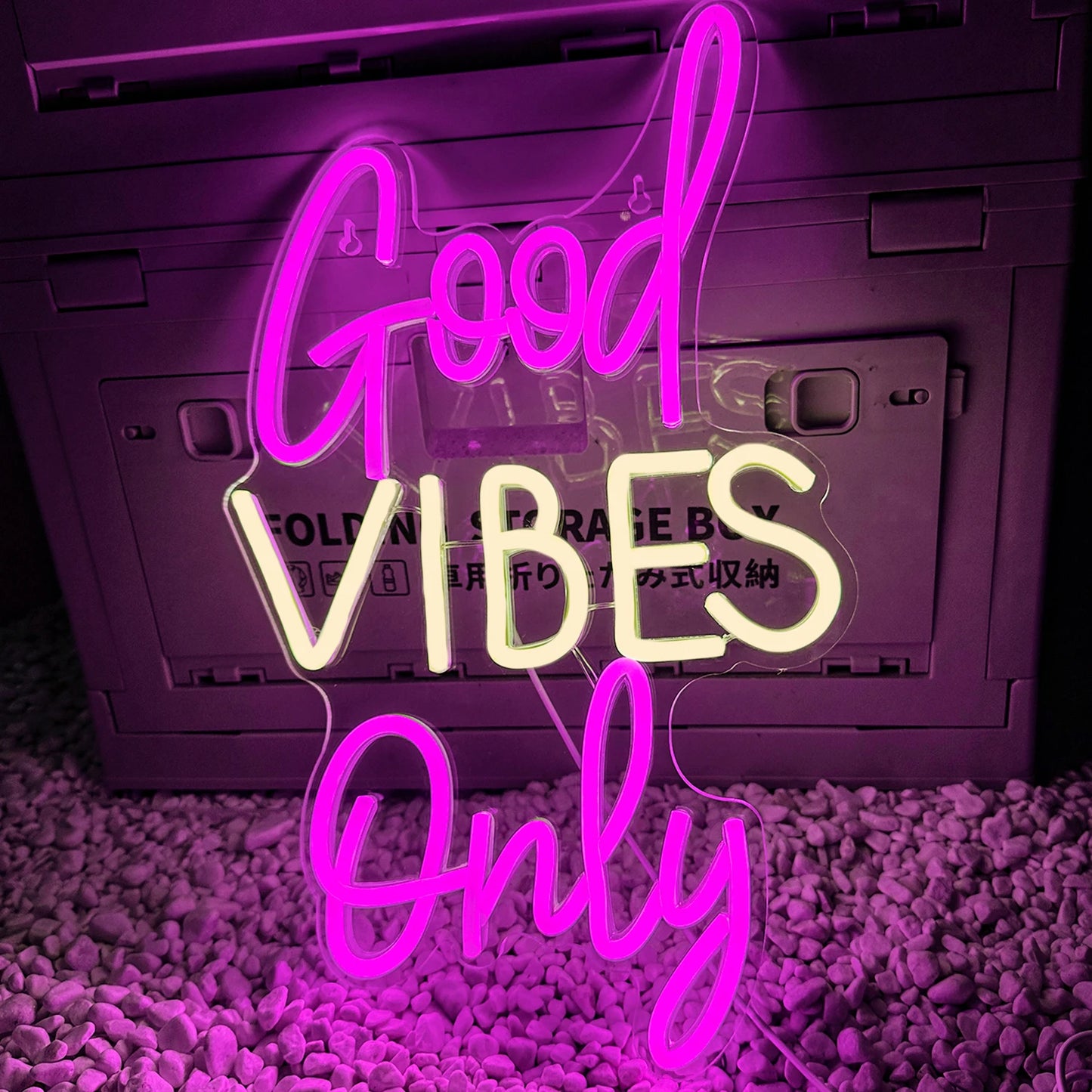 "Good Vibes Only" Neon LED Light