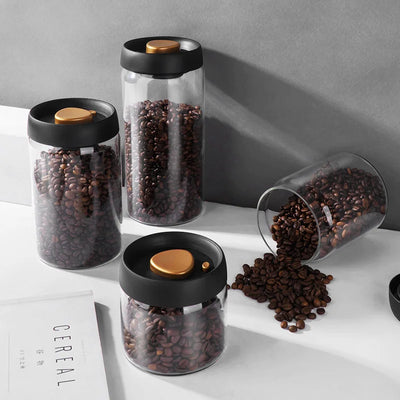 ARACITY AIRLOCK - Vacuum Sealed Coffee Bean Container for Optimal Freshness