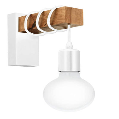 GloboArm | Modern Wall Lamp with Elegant Wooden Arm and Soft Glow