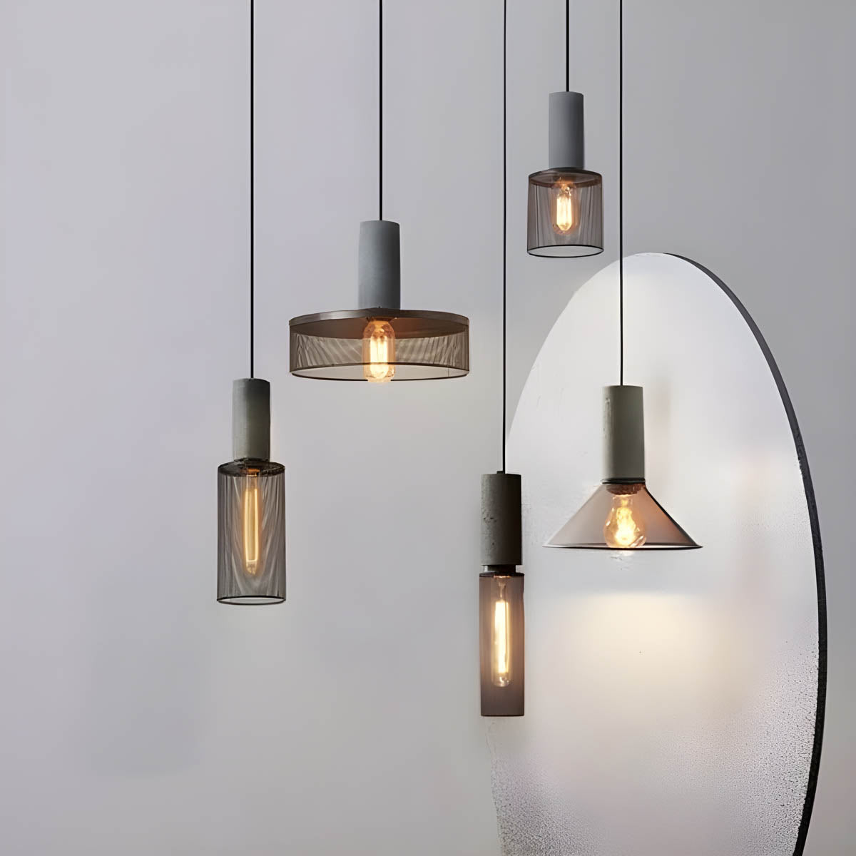 IRONCRAFT - Modern Industrial Pendant Light for Loft-Style Interiors