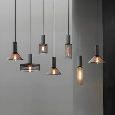 IRONCRAFT - Modern Industrial Pendant Light for Loft-Style Interiors