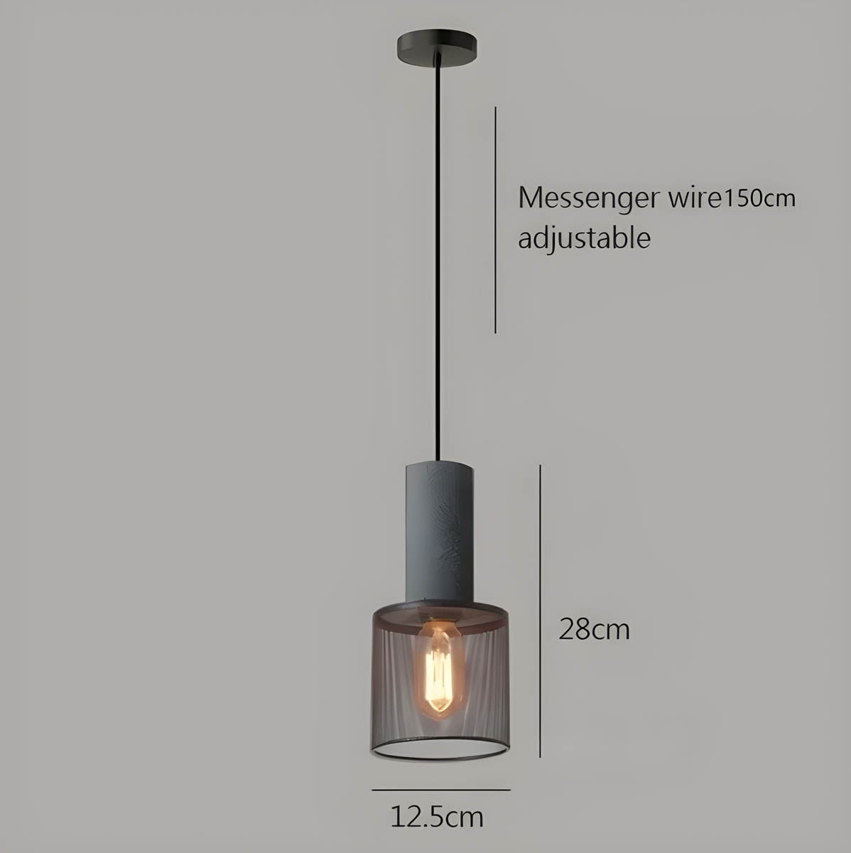 IRONCRAFT - Modern Industrial Pendant Light for Loft-Style Interiors