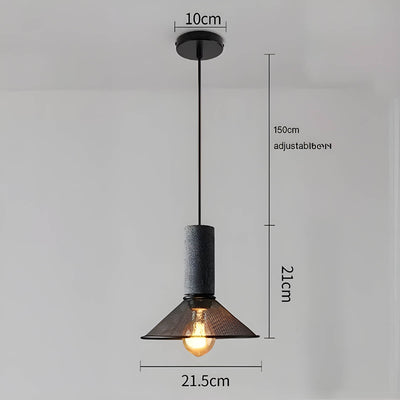 IRONCRAFT - Modern Industrial Pendant Light for Loft-Style Interiors