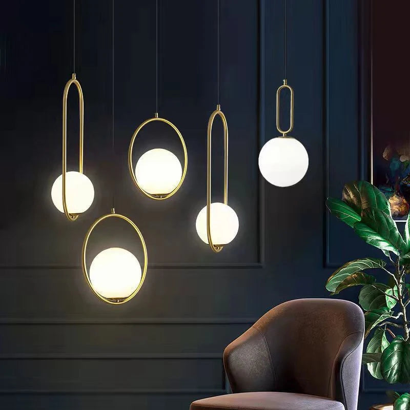 SELTYN - Glass Pendant Light