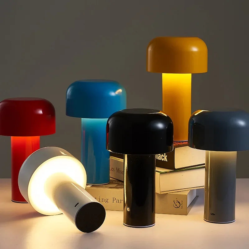 Colorful Mushroom | LED Bedside Lamp