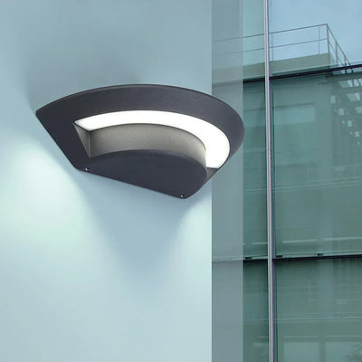 LUMITERRA - Modern LED Outdoor Wall Light for Garden & Terrace