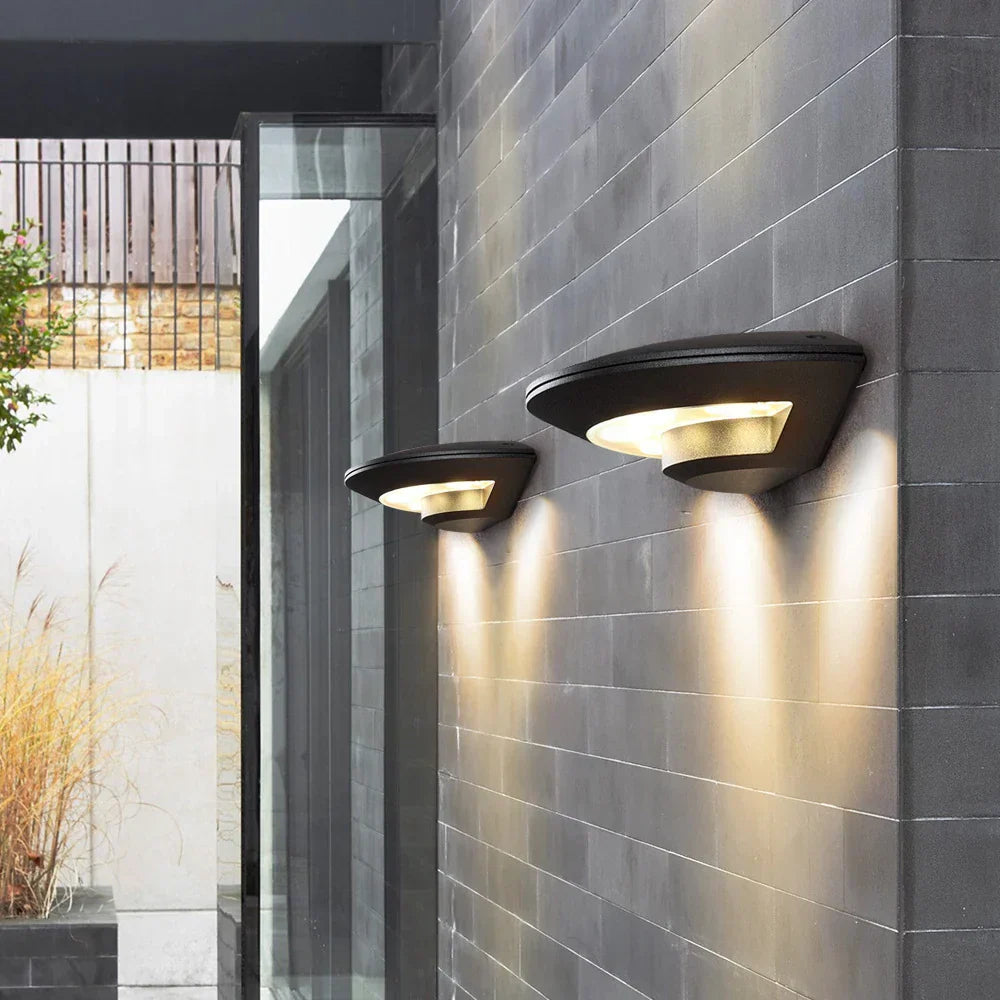 LUMITERRA - Modern LED Outdoor Wall Light for Garden & Terrace