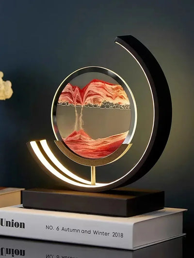 SANDSCAPE LAMP - Dynamic Quicksand Art Table Lamp for Relaxation